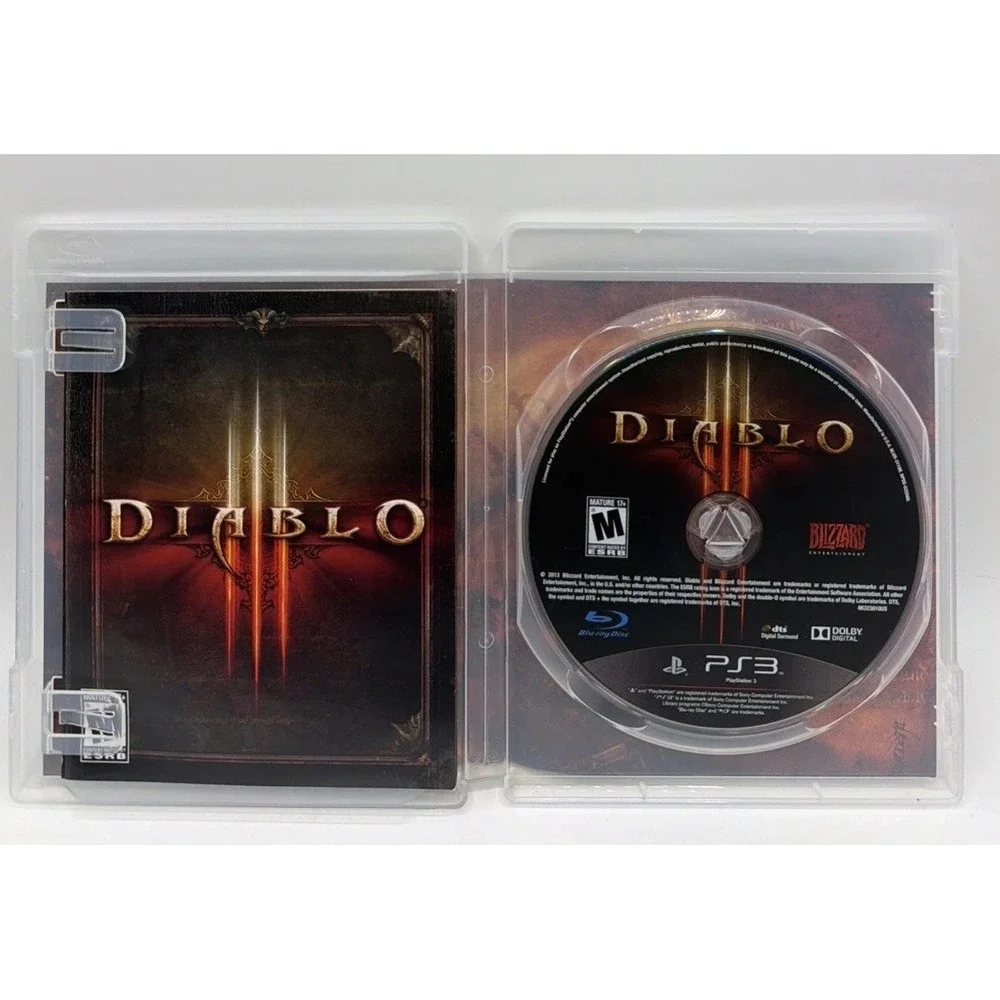 Diablo III 3 - PlayStation 3 - Complete In Box - Excellent Condition